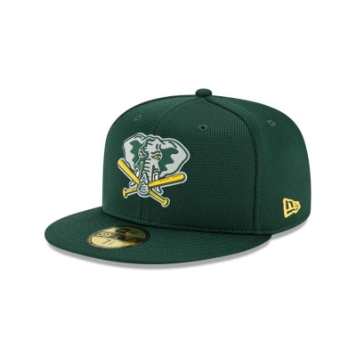 Sapca New Era Oakland Athletics MLB Clubhouse Collection 59FIFTY Fitted - Verzi